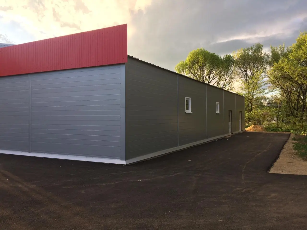 Строительство быстровозводимого здания 3